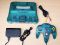 Japanese N64 Ice Blue Console + Expansion